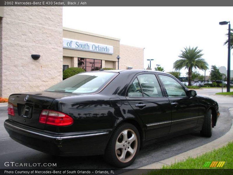 Black / Ash 2002 Mercedes-Benz E 430 Sedan