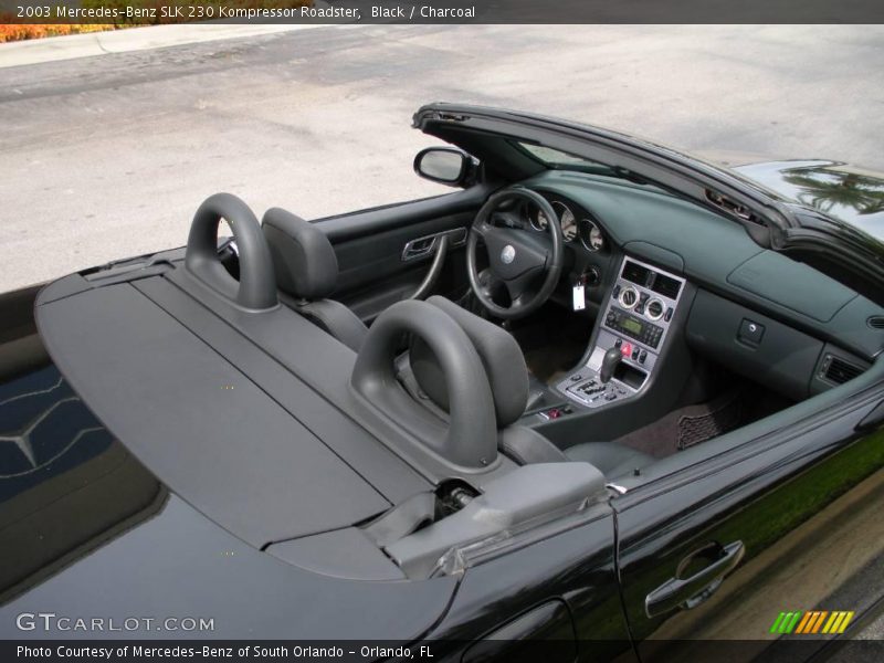 Black / Charcoal 2003 Mercedes-Benz SLK 230 Kompressor Roadster