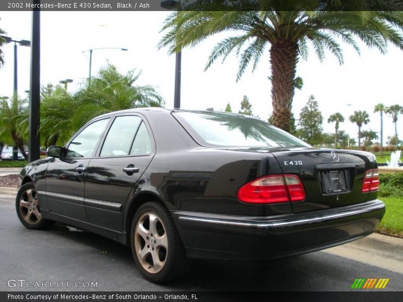  2002 E 430 Sedan Black