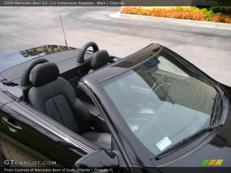 Black / Charcoal 2003 Mercedes-Benz SLK 230 Kompressor Roadster