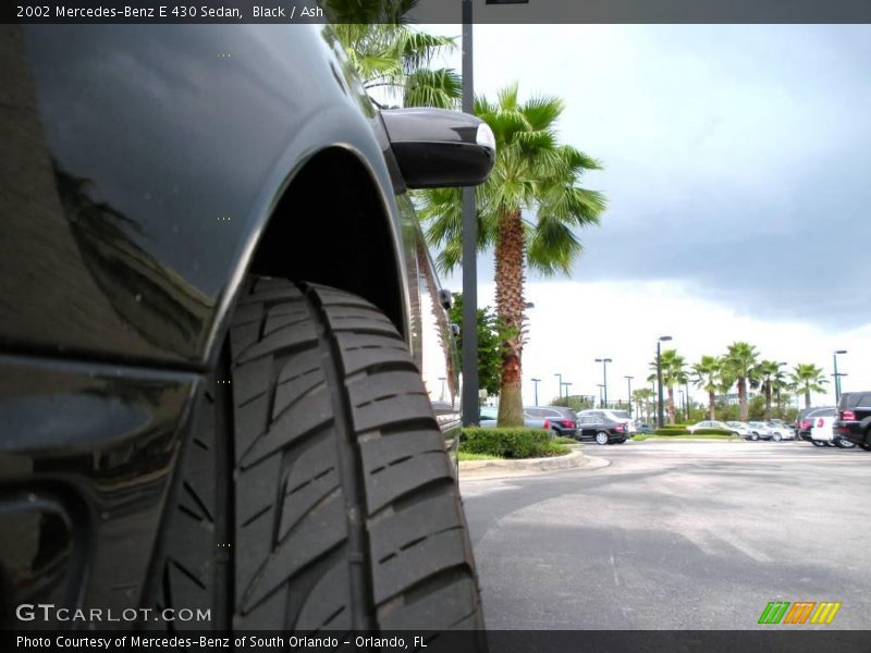 Black / Ash 2002 Mercedes-Benz E 430 Sedan