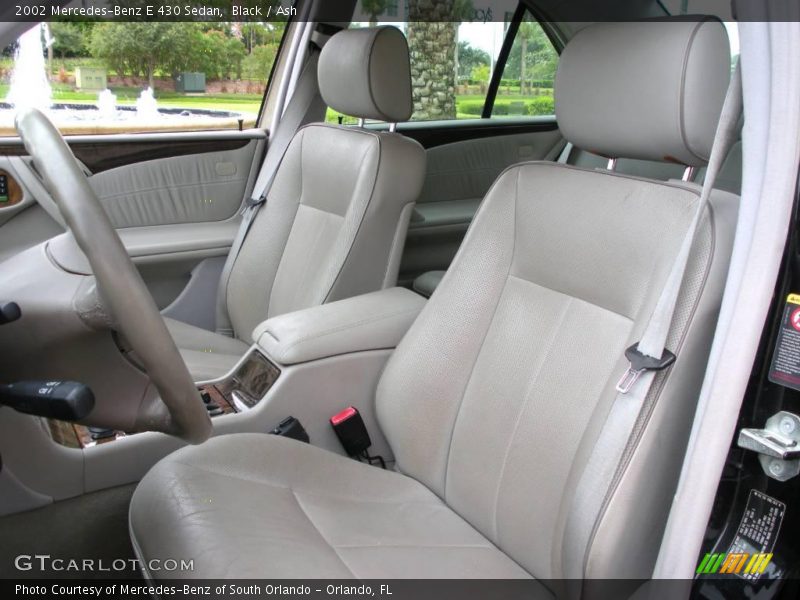 Black / Ash 2002 Mercedes-Benz E 430 Sedan