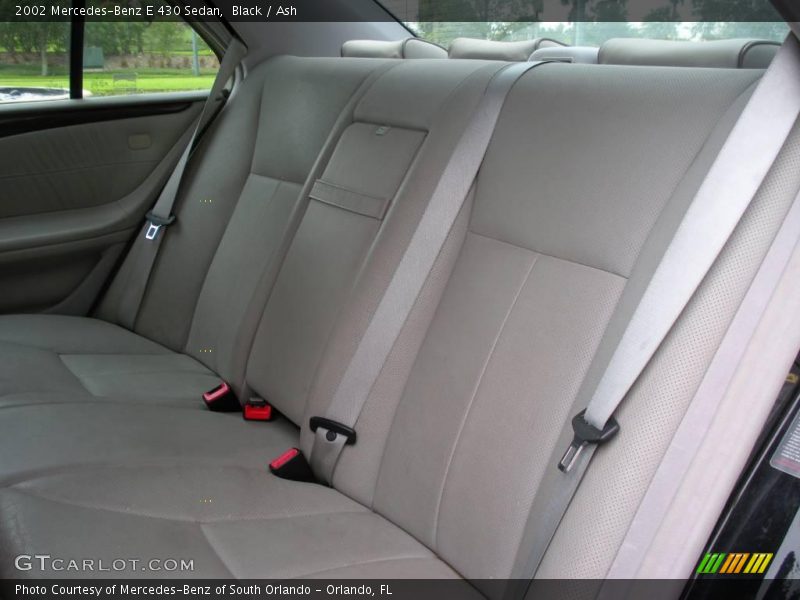 Black / Ash 2002 Mercedes-Benz E 430 Sedan