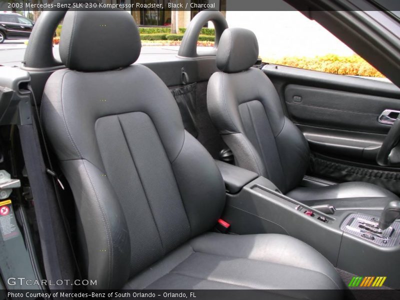 Black / Charcoal 2003 Mercedes-Benz SLK 230 Kompressor Roadster