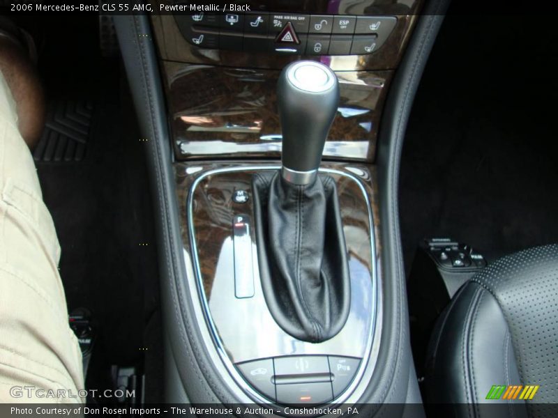 Pewter Metallic / Black 2006 Mercedes-Benz CLS 55 AMG