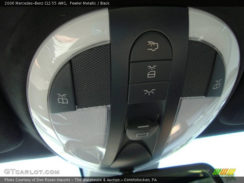 Pewter Metallic / Black 2006 Mercedes-Benz CLS 55 AMG