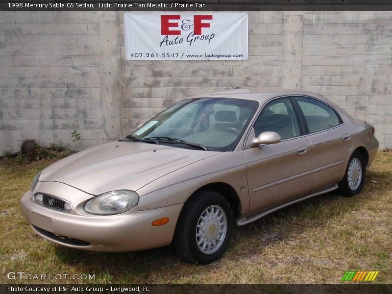 Light Prairie Tan Metallic / Prairie Tan 1998 Mercury Sable GS Sedan