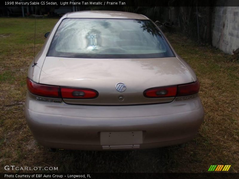 Light Prairie Tan Metallic / Prairie Tan 1998 Mercury Sable GS Sedan