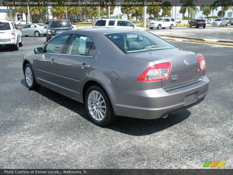 Tungsten Grey Metallic / Dark Charcoal/Medium Light Stone 2006 Mercury Milan V6 Premier