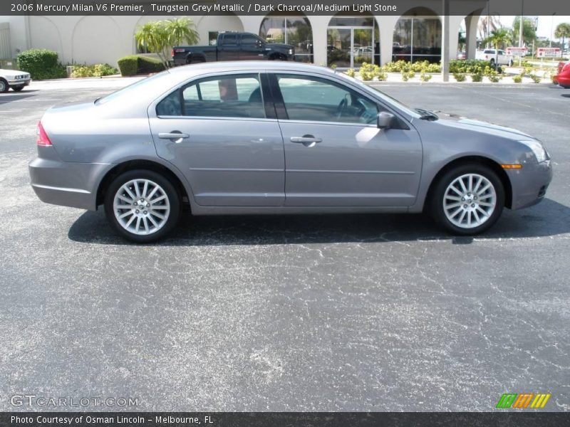 Tungsten Grey Metallic / Dark Charcoal/Medium Light Stone 2006 Mercury Milan V6 Premier