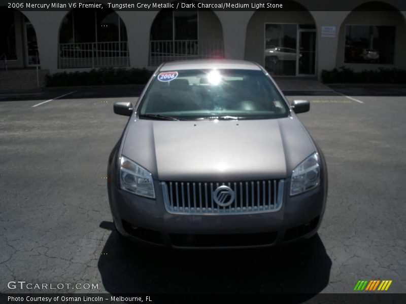 Tungsten Grey Metallic / Dark Charcoal/Medium Light Stone 2006 Mercury Milan V6 Premier