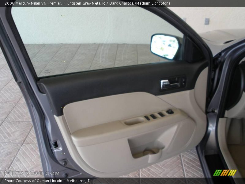 Tungsten Grey Metallic / Dark Charcoal/Medium Light Stone 2006 Mercury Milan V6 Premier