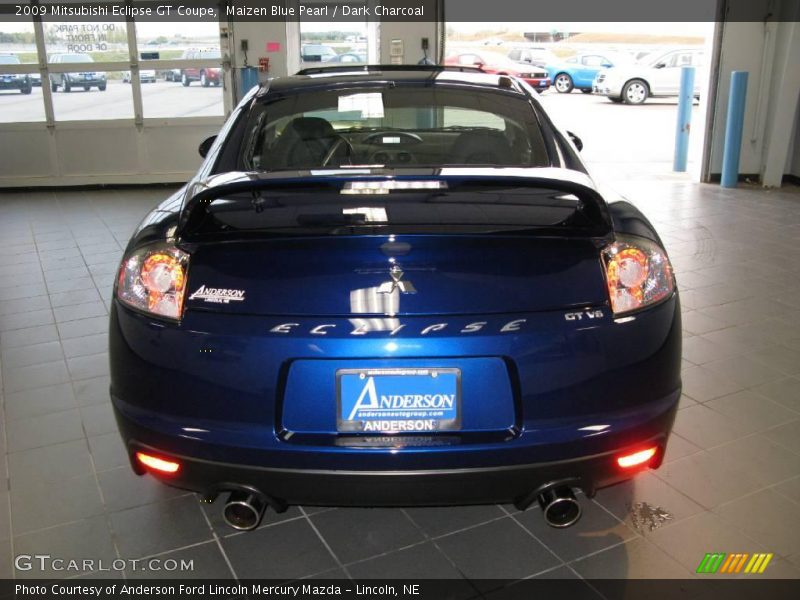 Maizen Blue Pearl / Dark Charcoal 2009 Mitsubishi Eclipse GT Coupe