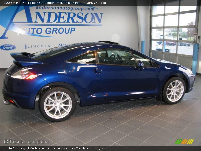 Maizen Blue Pearl / Dark Charcoal 2009 Mitsubishi Eclipse GT Coupe