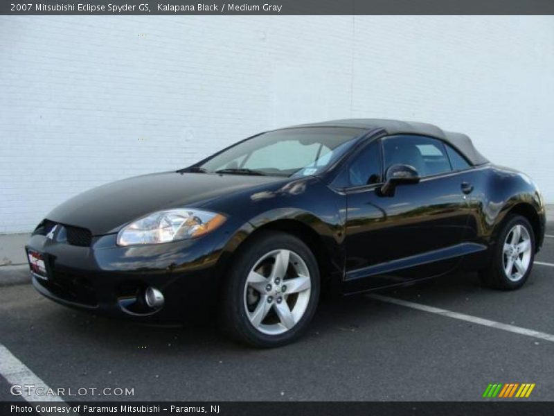 Kalapana Black / Medium Gray 2007 Mitsubishi Eclipse Spyder GS