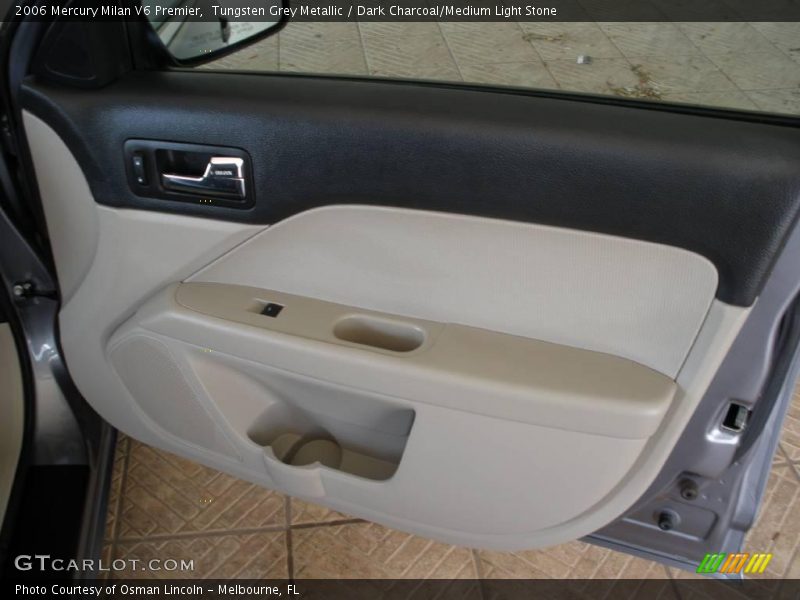 Tungsten Grey Metallic / Dark Charcoal/Medium Light Stone 2006 Mercury Milan V6 Premier