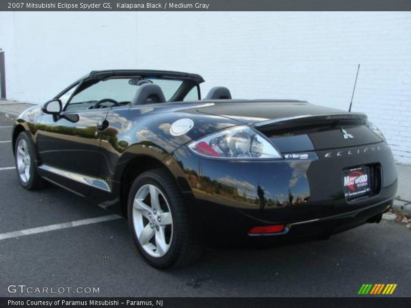 Kalapana Black / Medium Gray 2007 Mitsubishi Eclipse Spyder GS