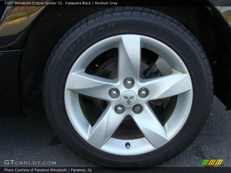 Kalapana Black / Medium Gray 2007 Mitsubishi Eclipse Spyder GS