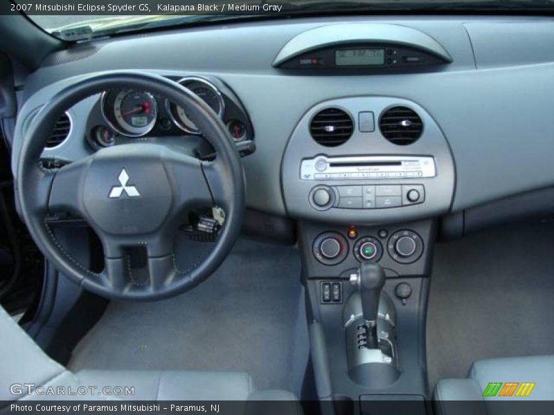 Kalapana Black / Medium Gray 2007 Mitsubishi Eclipse Spyder GS