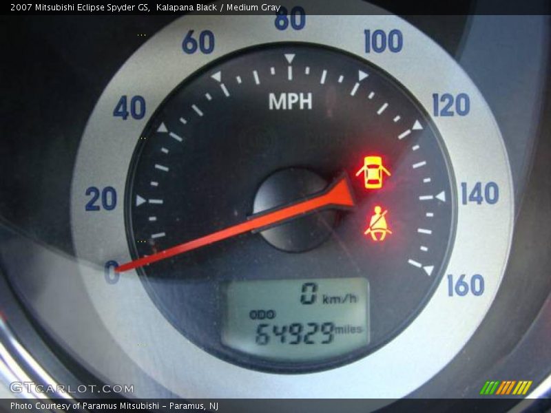 Kalapana Black / Medium Gray 2007 Mitsubishi Eclipse Spyder GS