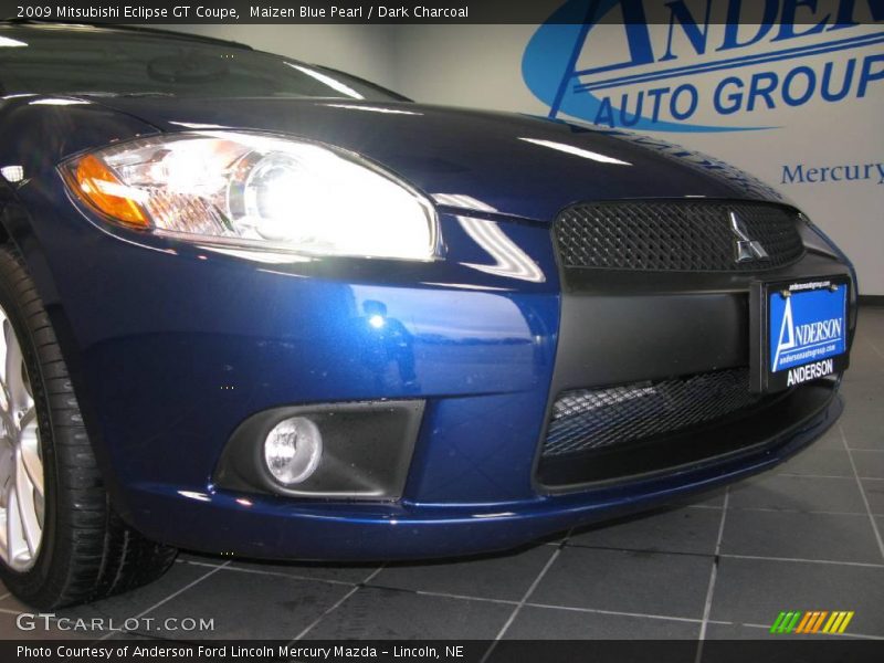 Maizen Blue Pearl / Dark Charcoal 2009 Mitsubishi Eclipse GT Coupe
