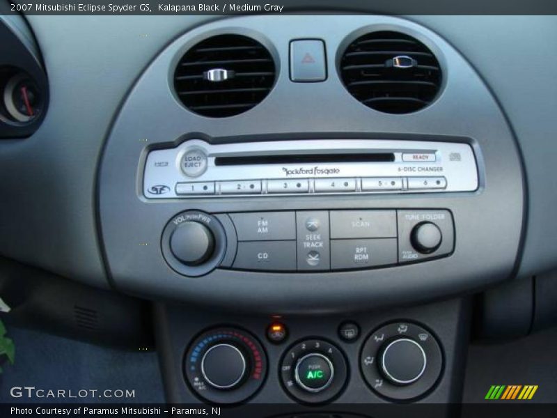 Kalapana Black / Medium Gray 2007 Mitsubishi Eclipse Spyder GS