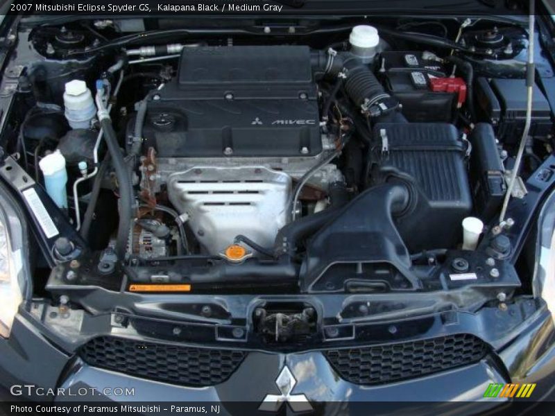 Kalapana Black / Medium Gray 2007 Mitsubishi Eclipse Spyder GS