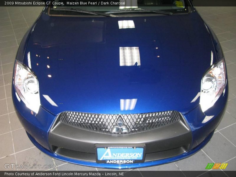 Maizen Blue Pearl / Dark Charcoal 2009 Mitsubishi Eclipse GT Coupe