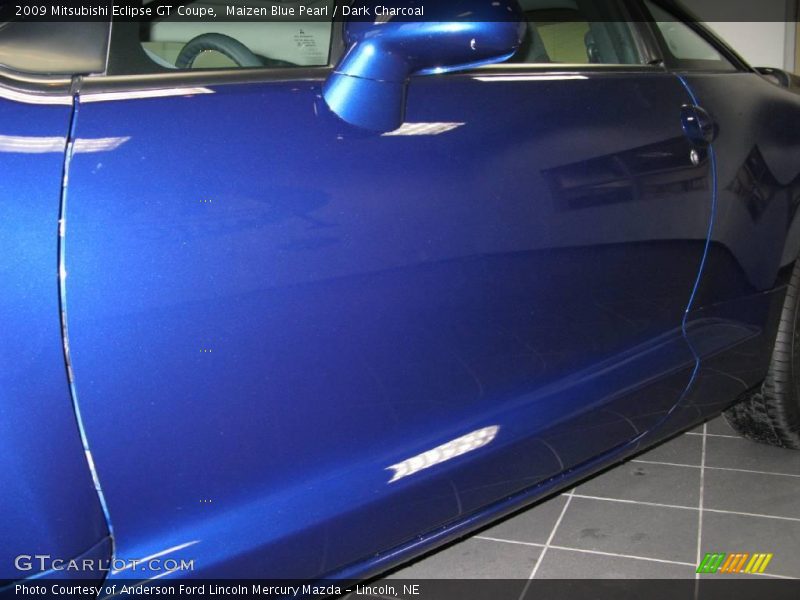 Maizen Blue Pearl / Dark Charcoal 2009 Mitsubishi Eclipse GT Coupe