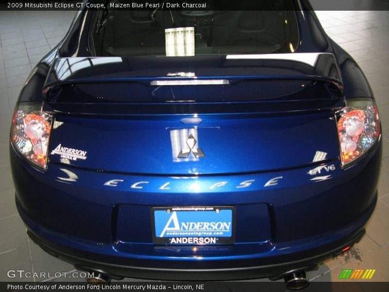 Maizen Blue Pearl / Dark Charcoal 2009 Mitsubishi Eclipse GT Coupe