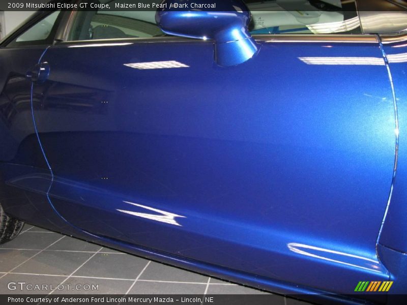 Maizen Blue Pearl / Dark Charcoal 2009 Mitsubishi Eclipse GT Coupe