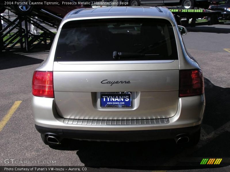 Prosecco Metallic / Havanna/Sand Beige 2004 Porsche Cayenne Tiptronic