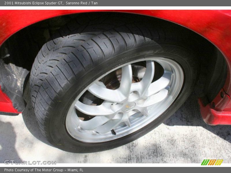 Saronno Red / Tan 2001 Mitsubishi Eclipse Spyder GT