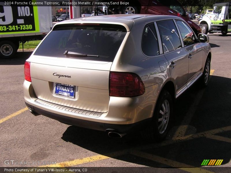 Prosecco Metallic / Havanna/Sand Beige 2004 Porsche Cayenne Tiptronic