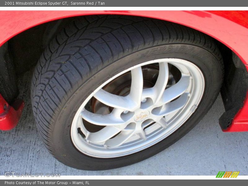 Saronno Red / Tan 2001 Mitsubishi Eclipse Spyder GT