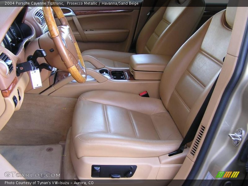 Prosecco Metallic / Havanna/Sand Beige 2004 Porsche Cayenne Tiptronic