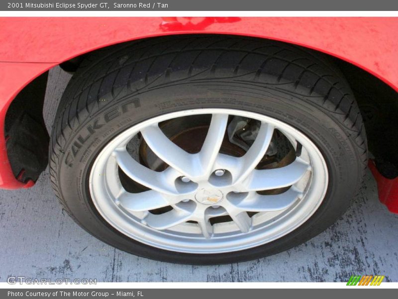Saronno Red / Tan 2001 Mitsubishi Eclipse Spyder GT