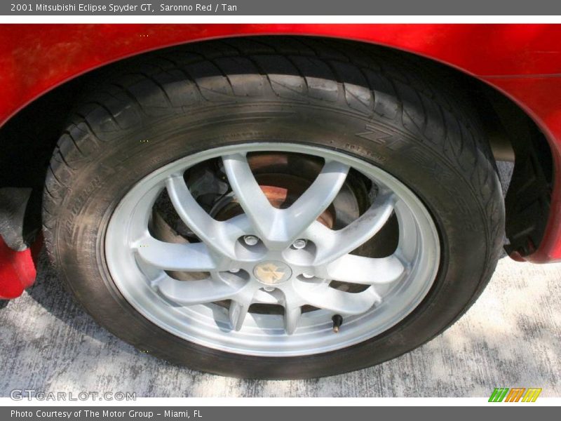 Saronno Red / Tan 2001 Mitsubishi Eclipse Spyder GT