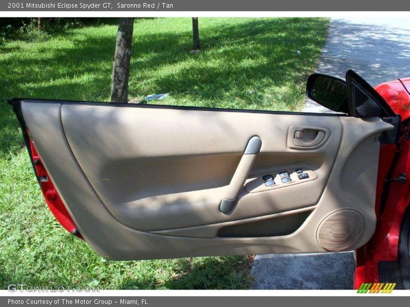 Saronno Red / Tan 2001 Mitsubishi Eclipse Spyder GT