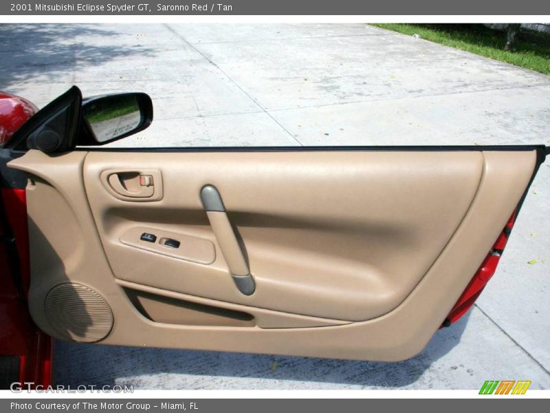Saronno Red / Tan 2001 Mitsubishi Eclipse Spyder GT