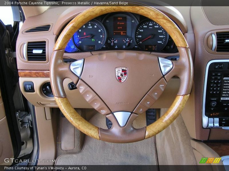 Prosecco Metallic / Havanna/Sand Beige 2004 Porsche Cayenne Tiptronic
