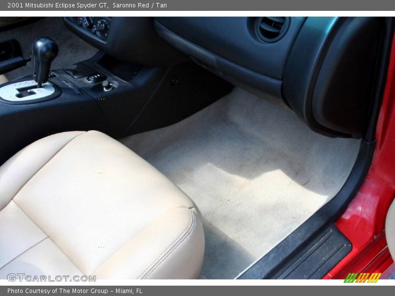 Saronno Red / Tan 2001 Mitsubishi Eclipse Spyder GT
