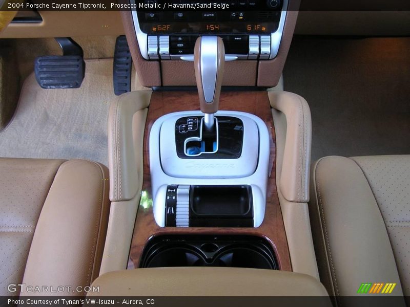 Prosecco Metallic / Havanna/Sand Beige 2004 Porsche Cayenne Tiptronic