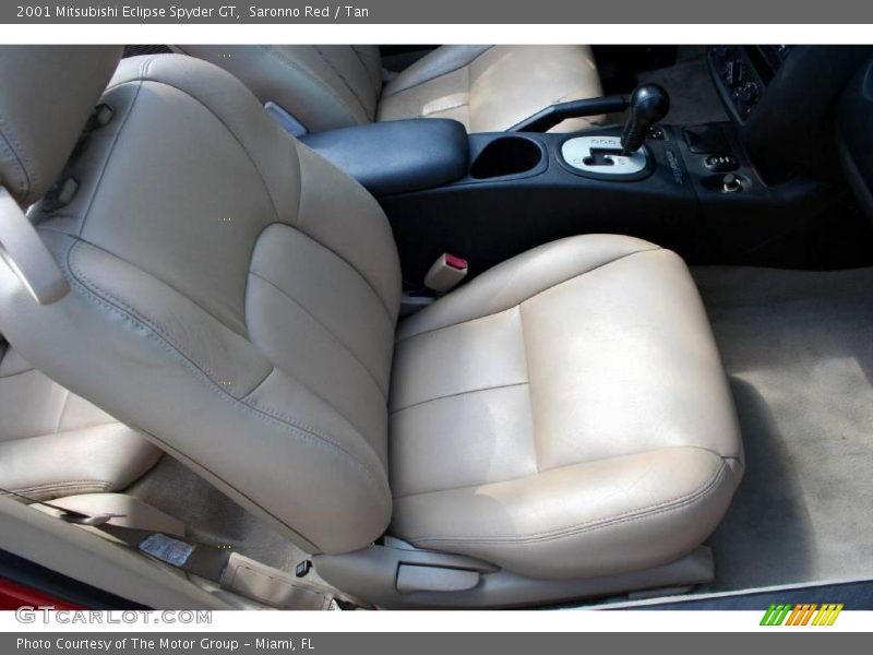 Saronno Red / Tan 2001 Mitsubishi Eclipse Spyder GT