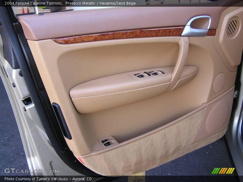 Prosecco Metallic / Havanna/Sand Beige 2004 Porsche Cayenne Tiptronic