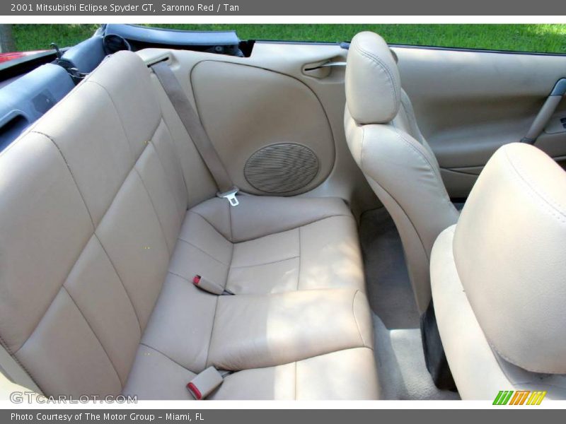Saronno Red / Tan 2001 Mitsubishi Eclipse Spyder GT