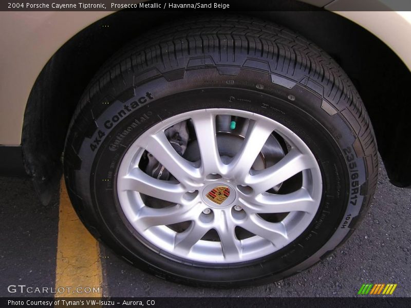 Prosecco Metallic / Havanna/Sand Beige 2004 Porsche Cayenne Tiptronic