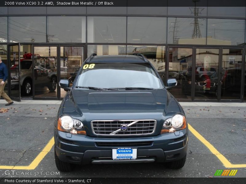 Shadow Blue Metallic / Off Black 2008 Volvo XC90 3.2 AWD