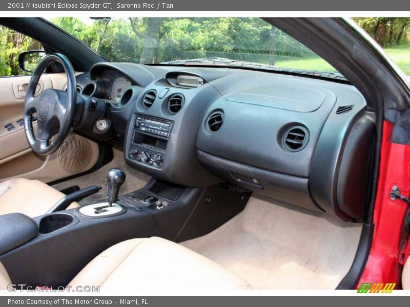 Saronno Red / Tan 2001 Mitsubishi Eclipse Spyder GT