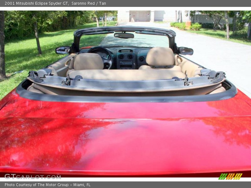Saronno Red / Tan 2001 Mitsubishi Eclipse Spyder GT